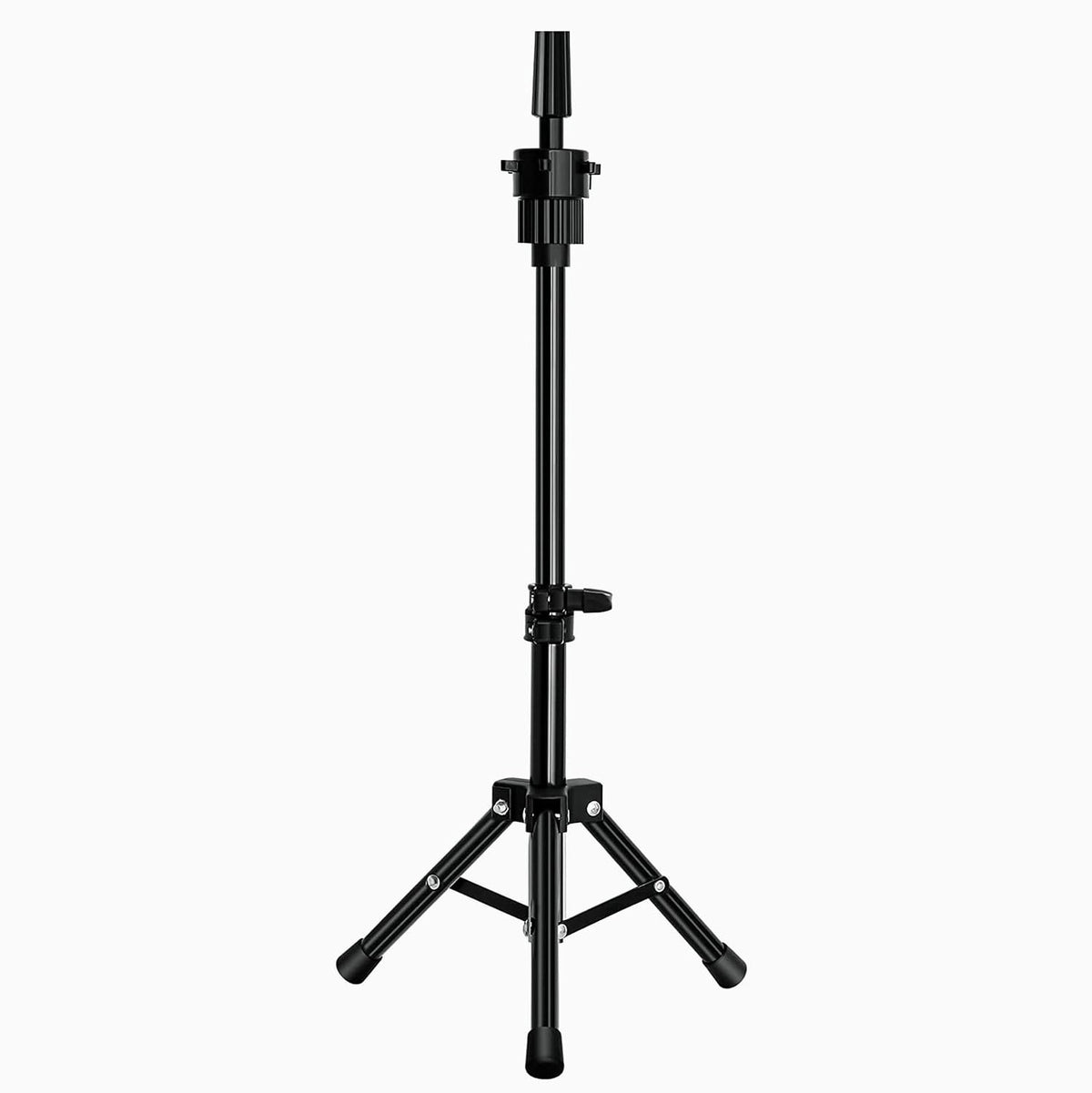 Mini Adjustable Wig Stand Tripod Holder for Mannequin Head Salon Display