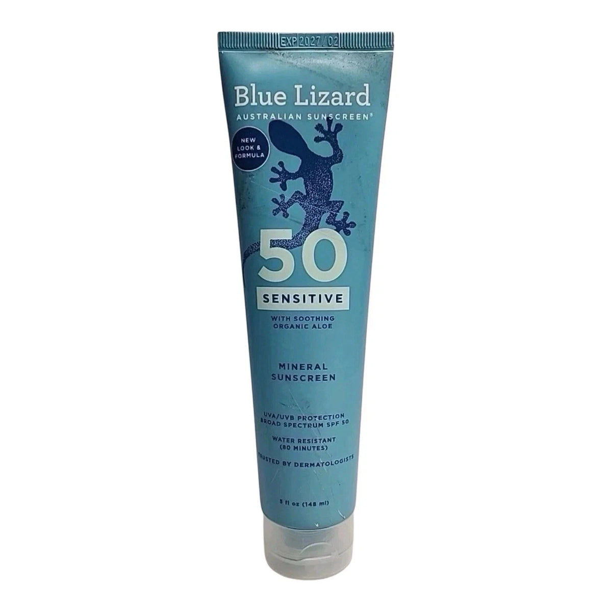 Mineral Sunscreen SPF 50 Water Resistant 5 oz for Sensitive Skin