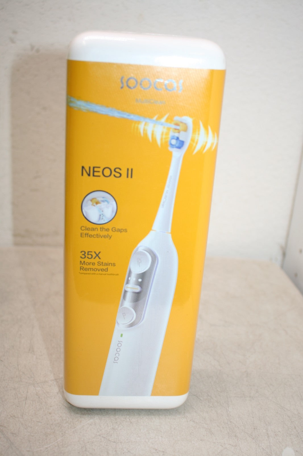 Soocas NEOS II Sonic Electric Toothbrush & Water Flosser Set - White