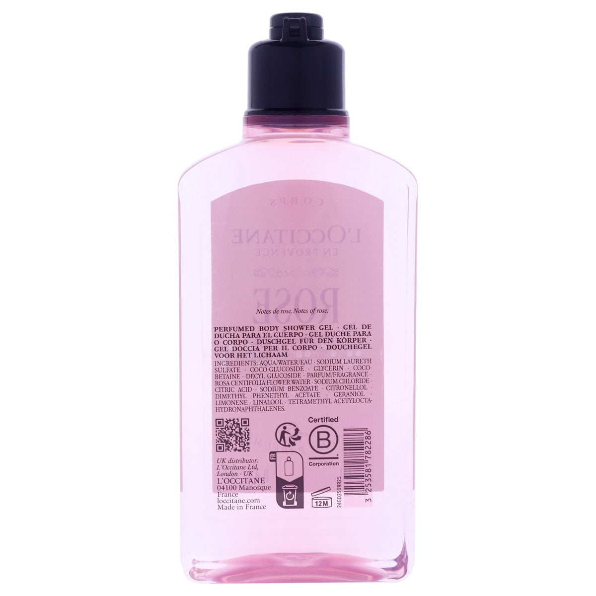Rose Perfumed Shower Gel for Women - 8.4 oz, 2 Pack