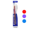 Hard Bristle Toothbrush with Ergonomic Handle - Classic Color