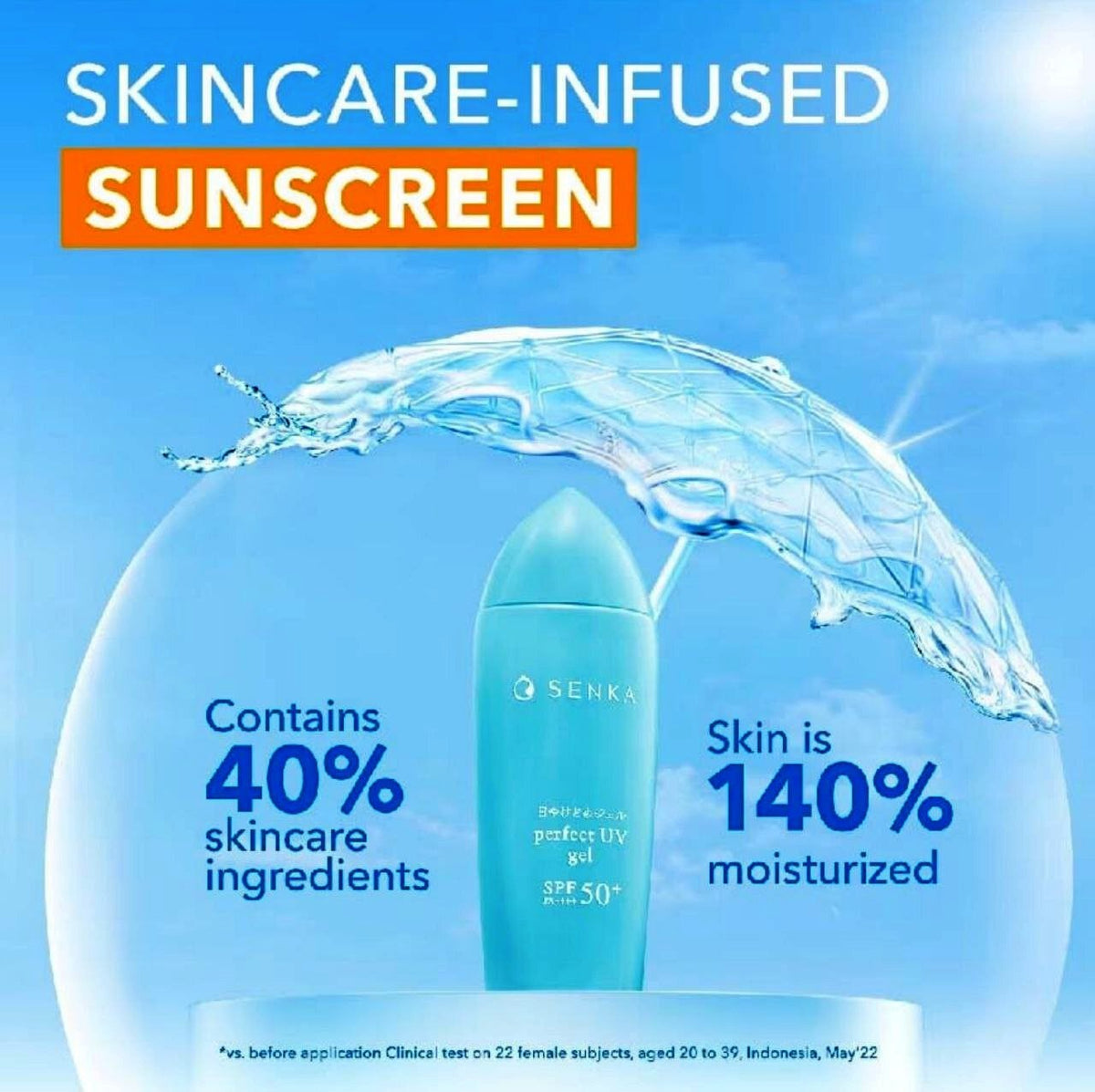 Sunscreen Lotion SPF50+ Water and Sweat Resistant 40ml - Outdoor UV Protection