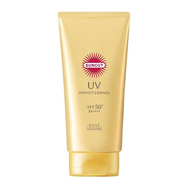 SPF 50+ Water-Resistant UV Essence with Collagen & Hyaluronic Acid - Long-Lasting Sunscreen