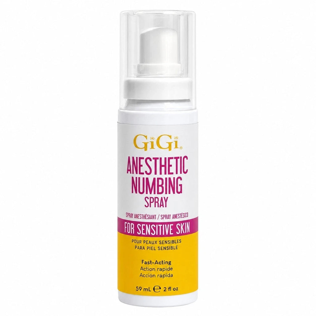 GiGi Anesthetic Numbing Spray 2oz for Sensitive Skin - Topical Pain Relief