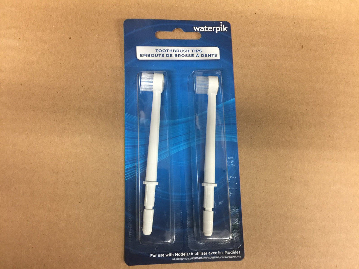 Waterpik TB-100E Toothbrush Replacement Tips 2 Pack for WP100 WP950