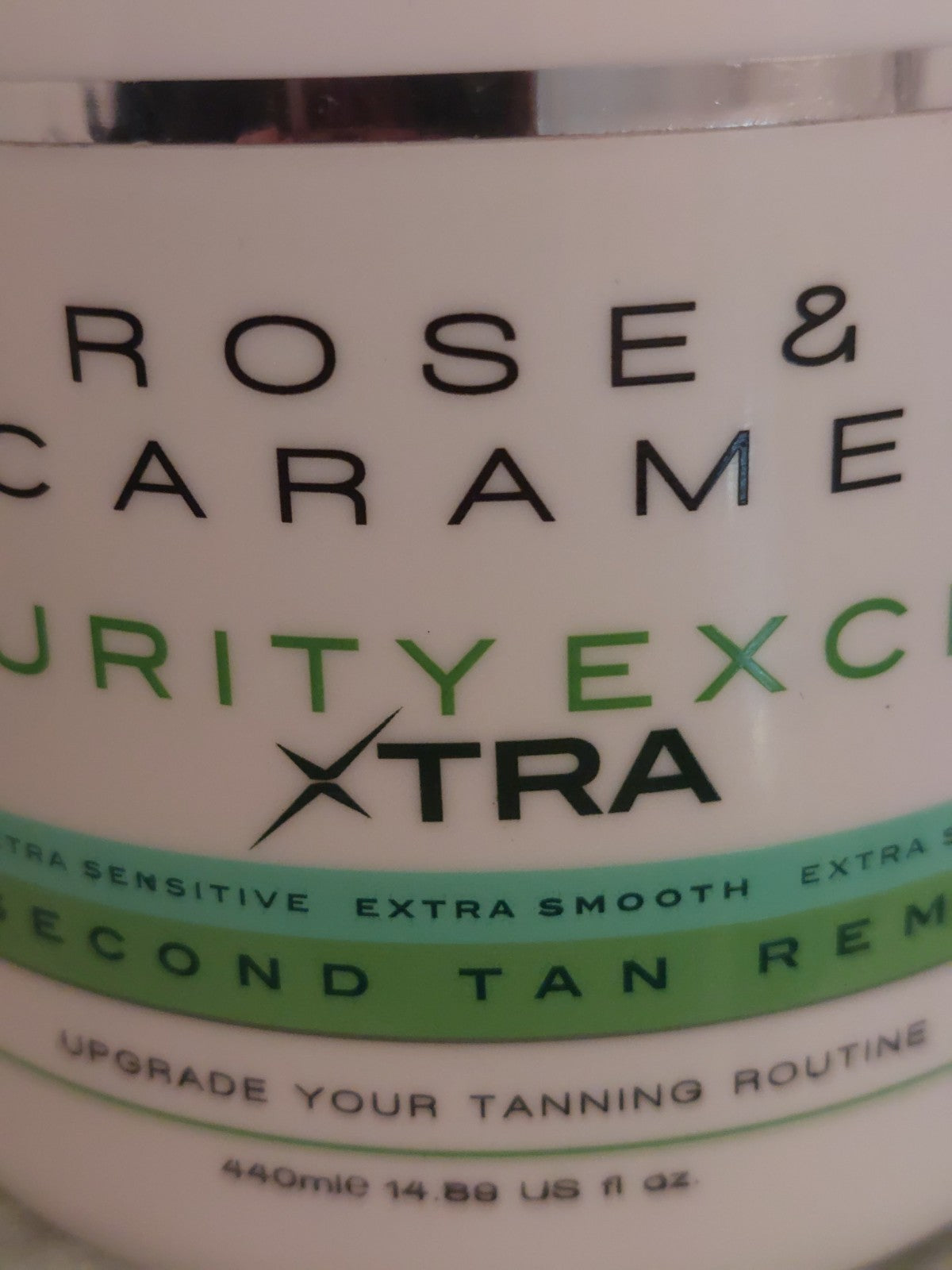 Vegan Rose & Caramel 60 Second Tan Remover Cream - 440ml