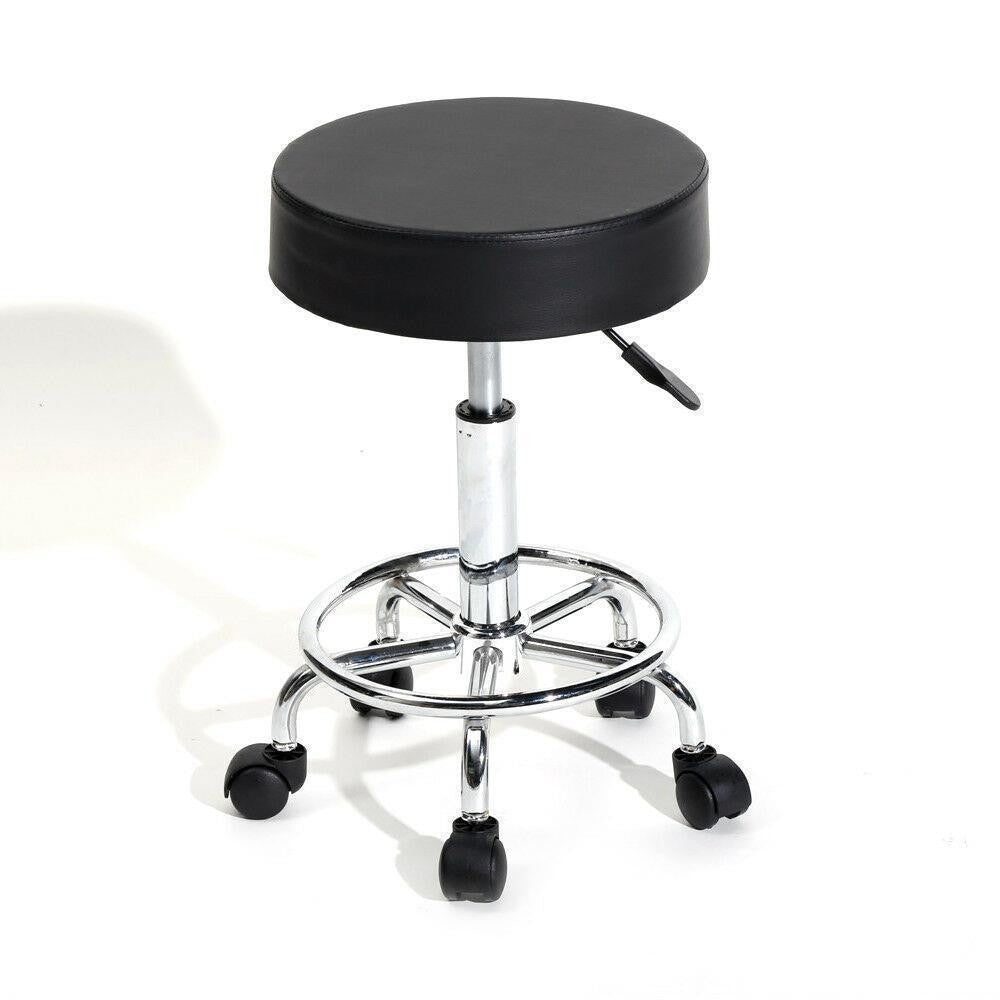 Adjustable Salon & Spa Rolling Stool for Facial Massage, Tattoo & Beauty Treatments