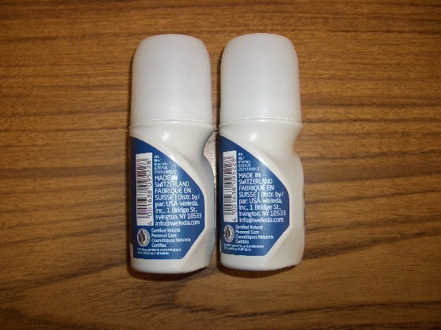 2 Pack Natural Aluminum-Free Men’s 24h Roll-On Deodorant - Herbal Fresh