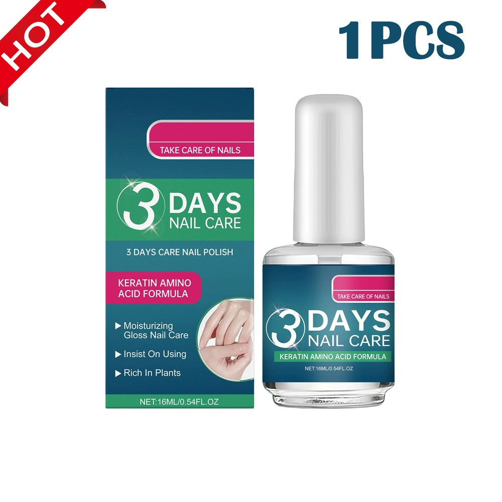 3 Days Nail Care Oil with Keratin & Amino Acids for Nail Strengthening & Hydration