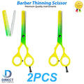 Professional Hair Cutting & Thinning Scissors Set - Barber & Salon Use