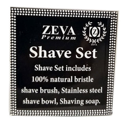 Men's Luxury Wet Shave 3-Piece Gift Set Stainless Steel Shaving Kit