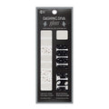 Halloween Nail Strips - Ghostly Touch Glowing in Dark 32 Glossy Designs
