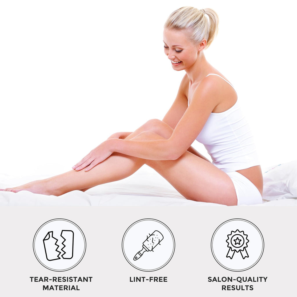 Non-Woven Epilating Roll for Hair Removal, 3 x 55 Yards, White