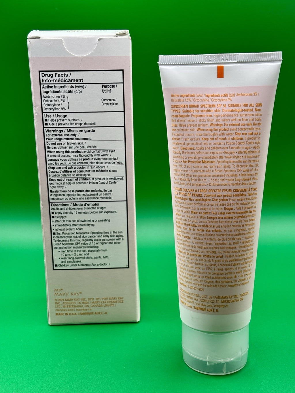 Sunscreen SPF 50 Broad Spectrum Face & Body Sun Protection Sealed NIB