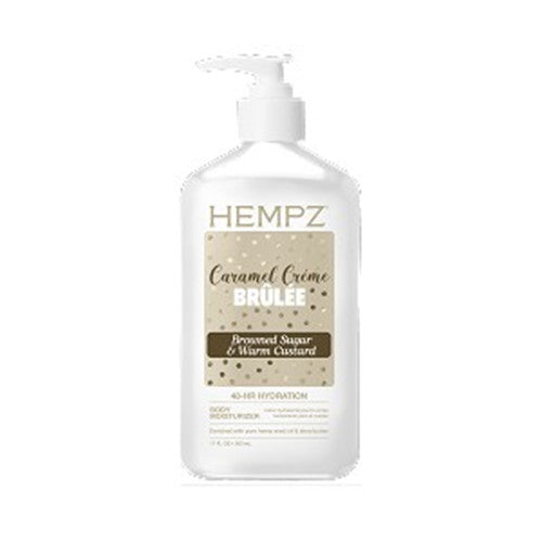 Hempz Caramel Creme Brulee Body Lotion - 17oz Vegan Moisturizer with Shea & Hemp Seed Oil