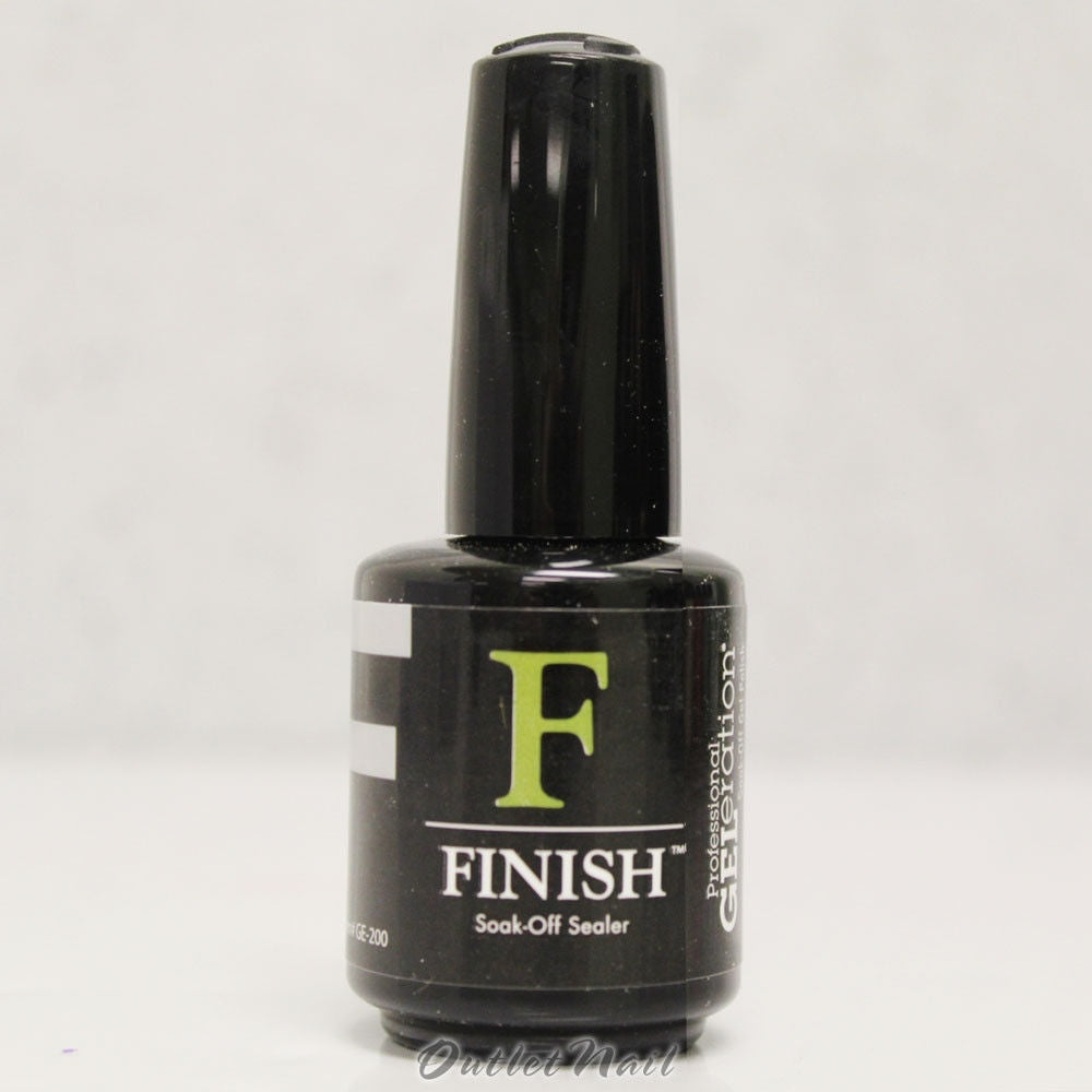 Gel Nail Polish Top Coat Sealer - High Gloss, Quick Dry, 0.5 oz