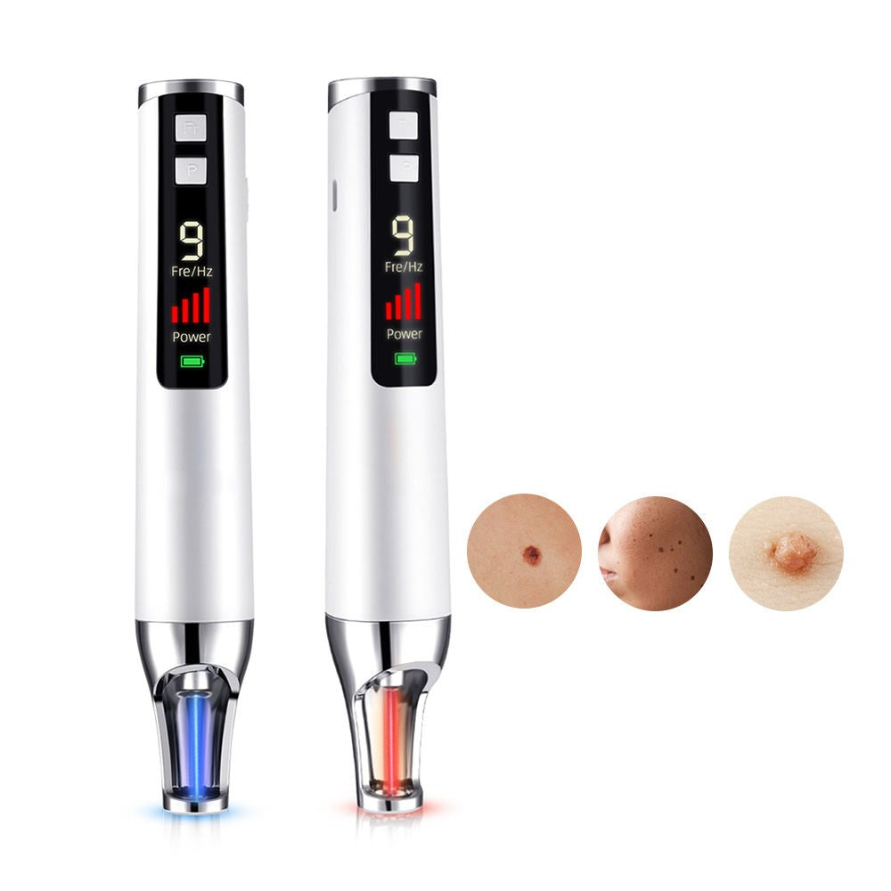 Rechargeable Beauty Pen for Freckle Scar Wart Removal - Portable LED Light Device