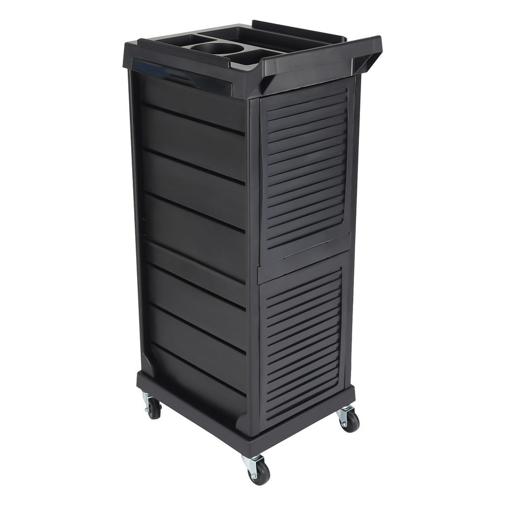 Lockable Salon Trolley Cart with 7 Tiers for Hair & Beauty Tools