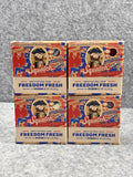 Dr. Squatch Freedom Fresh Bar Soap 4 Pack - Limited Edition 5 oz USA