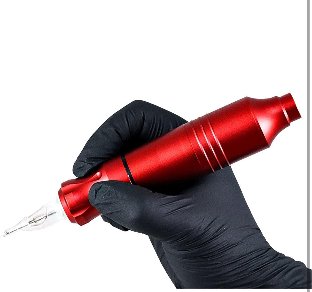 Wireless Rotary Tattoo Kit Complete Set Pen Machine DC Power