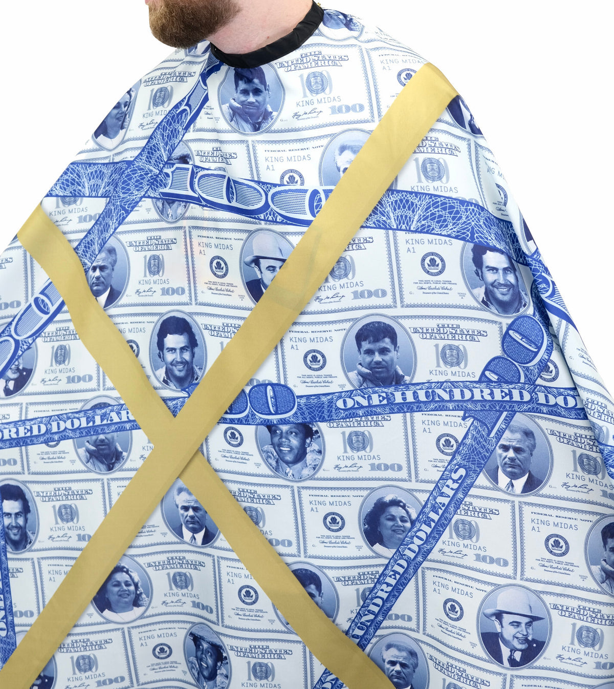 Professional Barber Apron and Cape Set - Water & Hair Proof Salon Uniform
