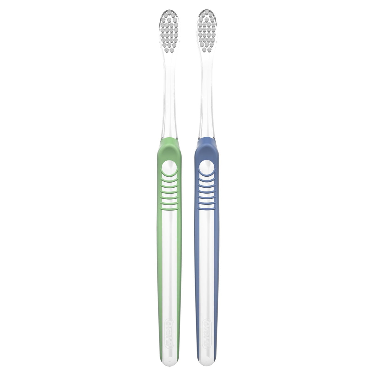 Sensitive Toothbrushes Pack of 2 - Ultra Soft Bristles, Multicolor