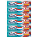 AquaFresh Cool Mint Fluoride Toothpaste 6 Pack - Cavity Protection, 5.6 oz