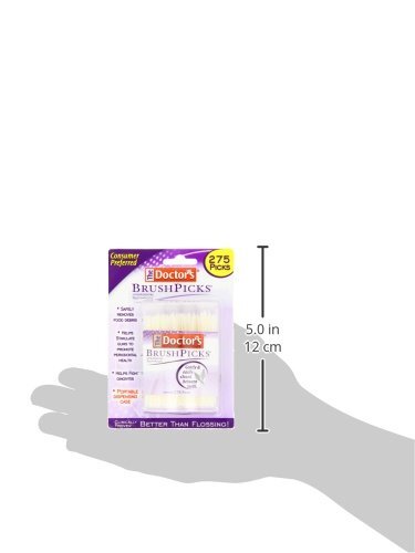 Dental Brush Picks Pack of 550 - Gently Clean Teeth and Gums