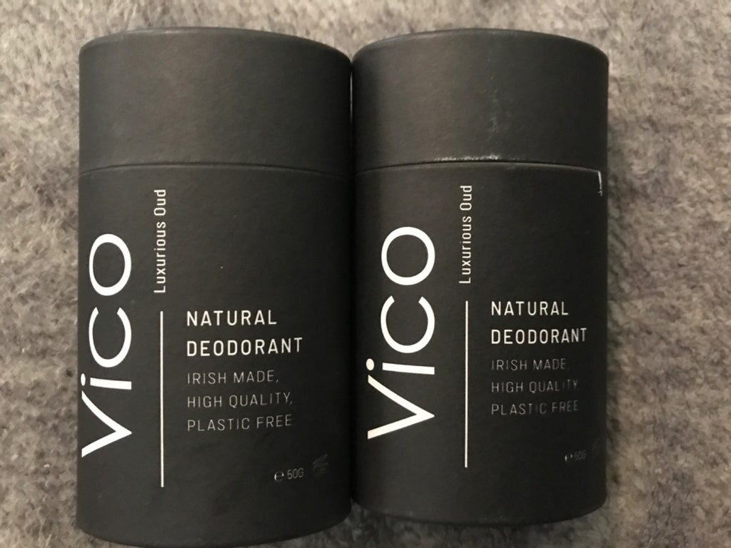 Natural Deodorant Set 2 Pack - Oud, Unscented, Sandalwood Patchouli