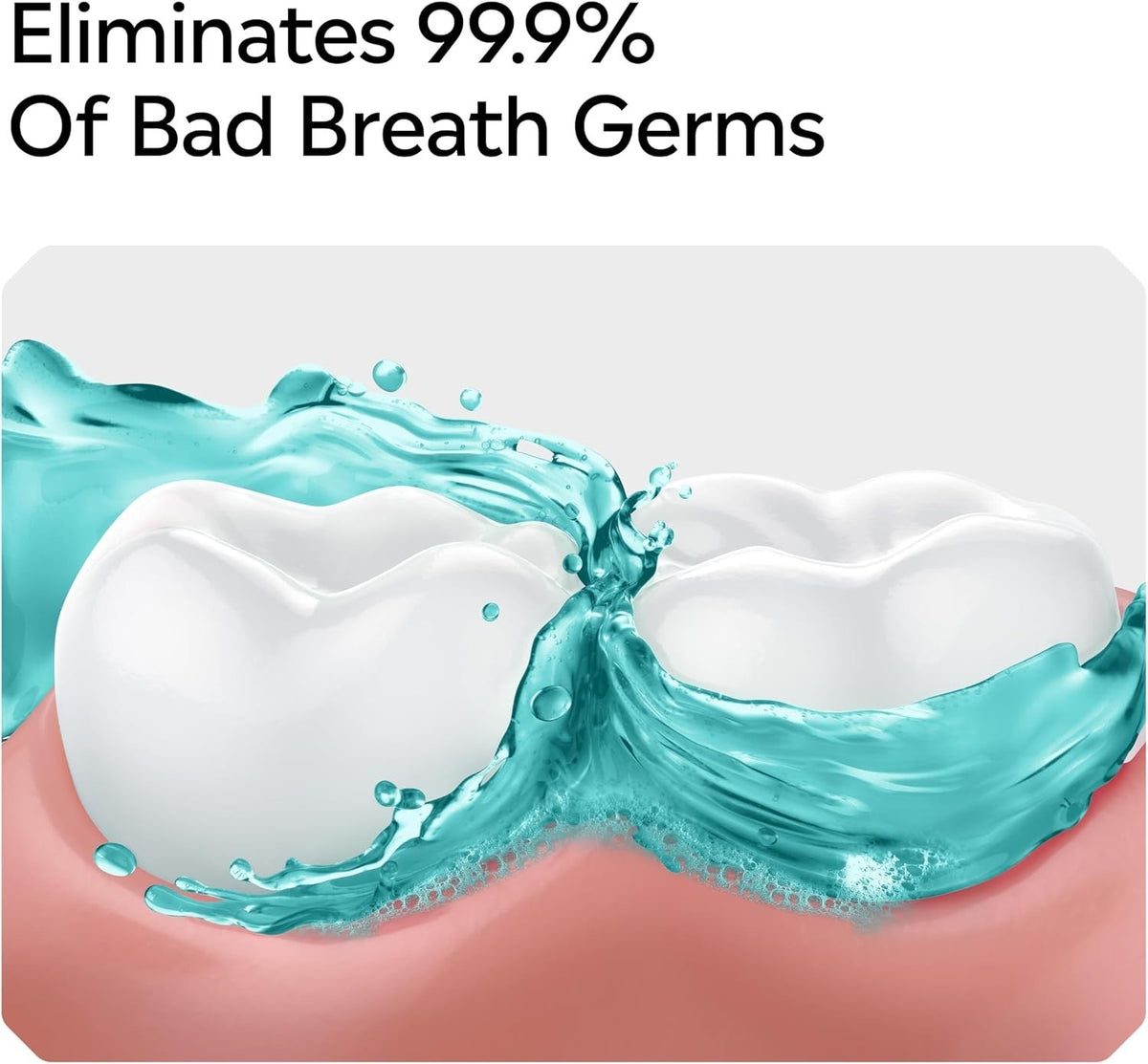 Antiseptic Mouthwash with Cool Mint Flavor - 1.5L 2-Pack
