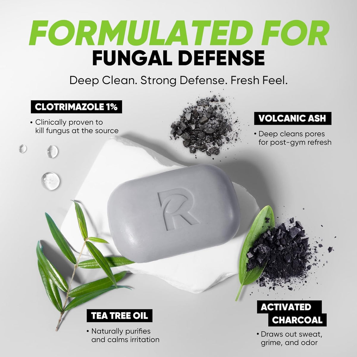 Antifungal Soap Bar for Active Skin Relief – Medicated Foot & Body Treatment