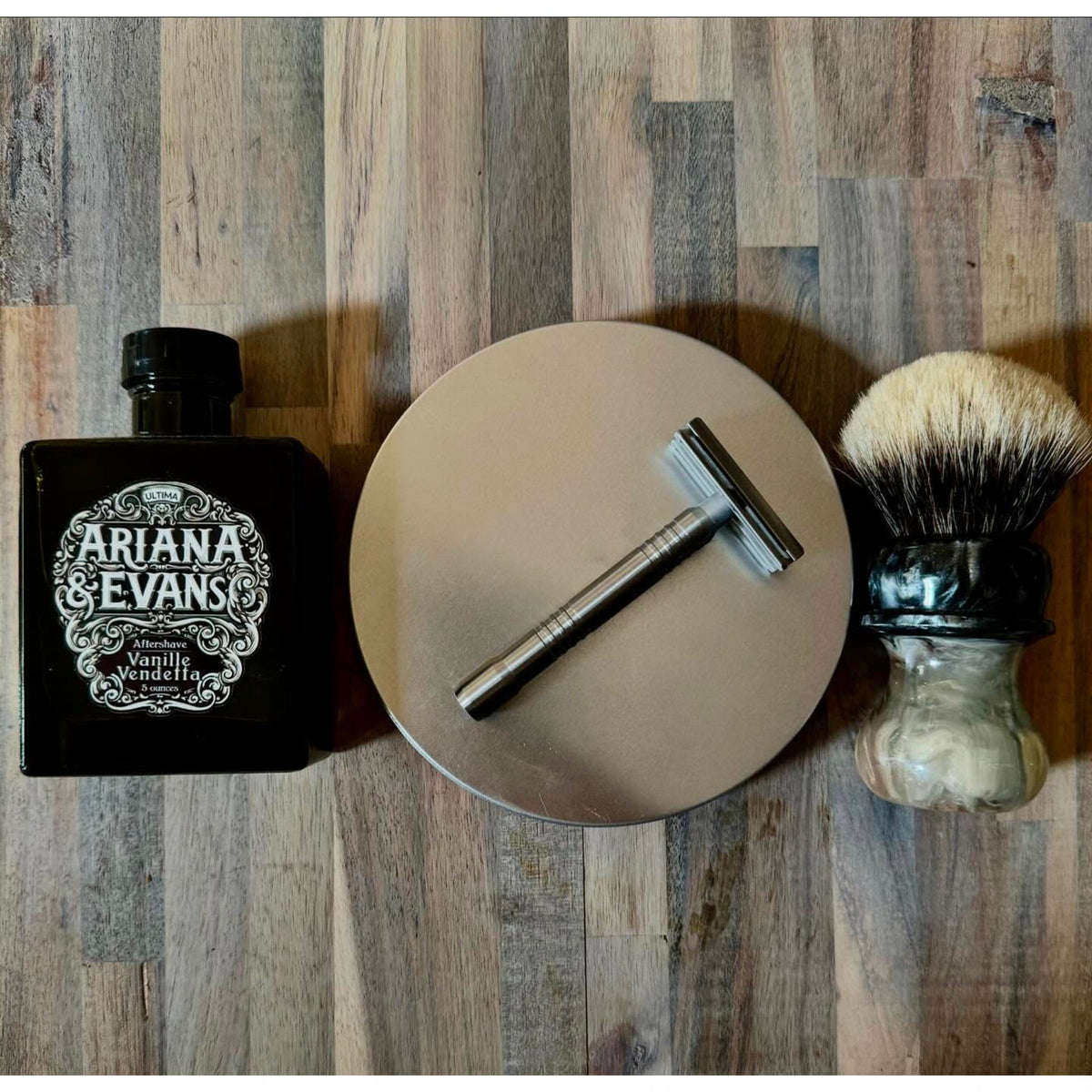 Ariana & Evans Ultima Shaving Soap - Vanille Vendetta, Long-Lasting Spicy Vanilla