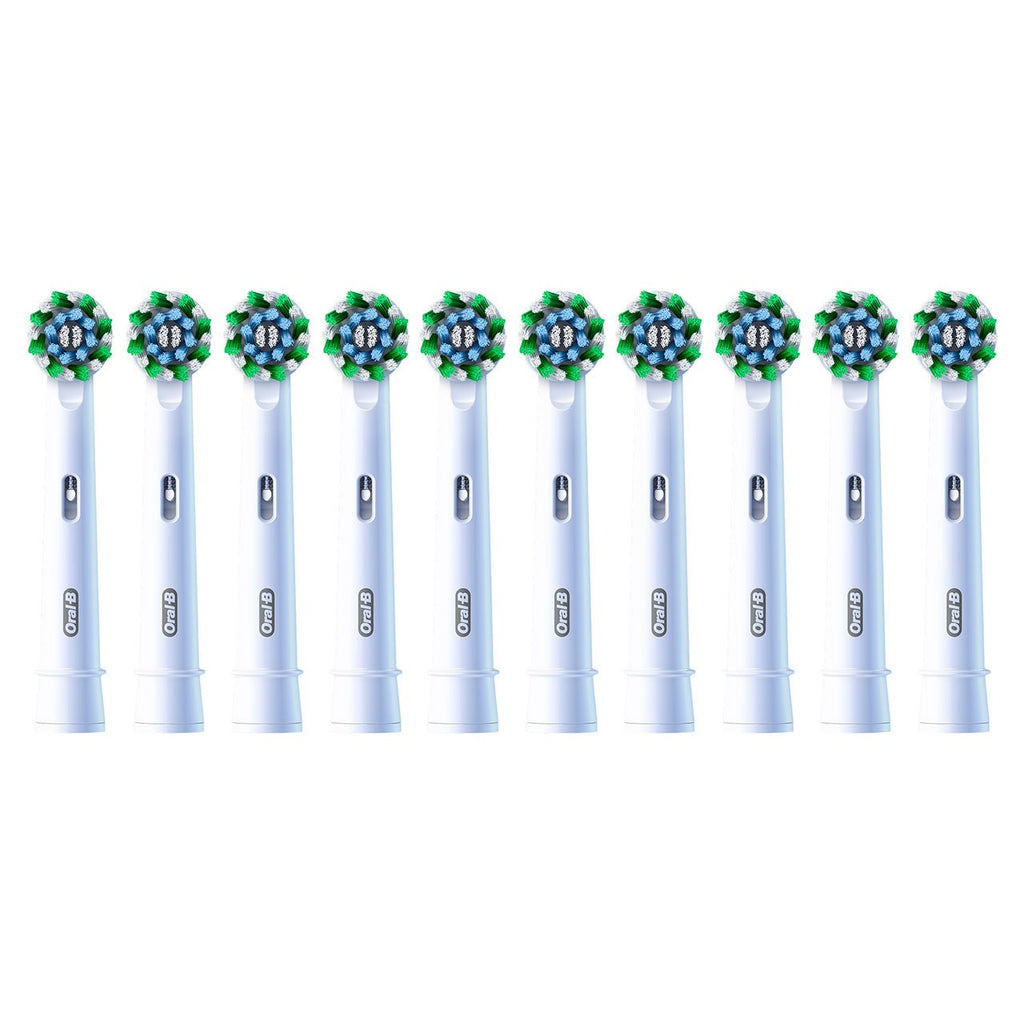 Oral-B CrossAction X Replacement Toothbrush Heads - 10 Pack