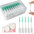 Disposable Interdental Brush Set - 160pcs for Deep Tooth Cleaning, Oral Hygiene