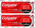 Whitening Toothpaste with Charcoal and Fluoride - Cool Mint Flavor - 2 Pack