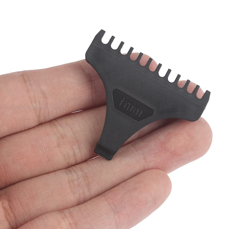 8 Pack Hair Clipper Guide Comb Set with 1mm, 2mm, 3mm Lengths and Protection Guard