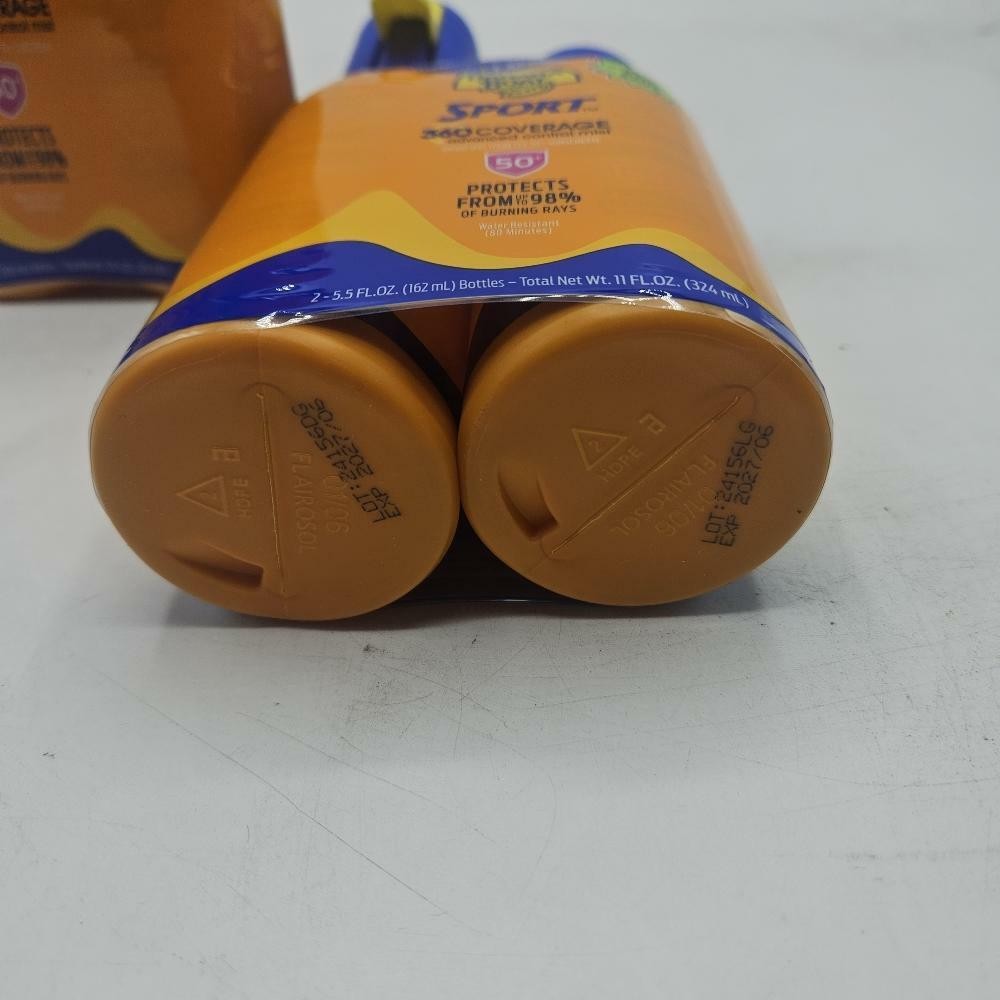 SPF50 Sun Spray Refill Pack - 2 Pack 5.5oz Ultra Sport Sun Protection