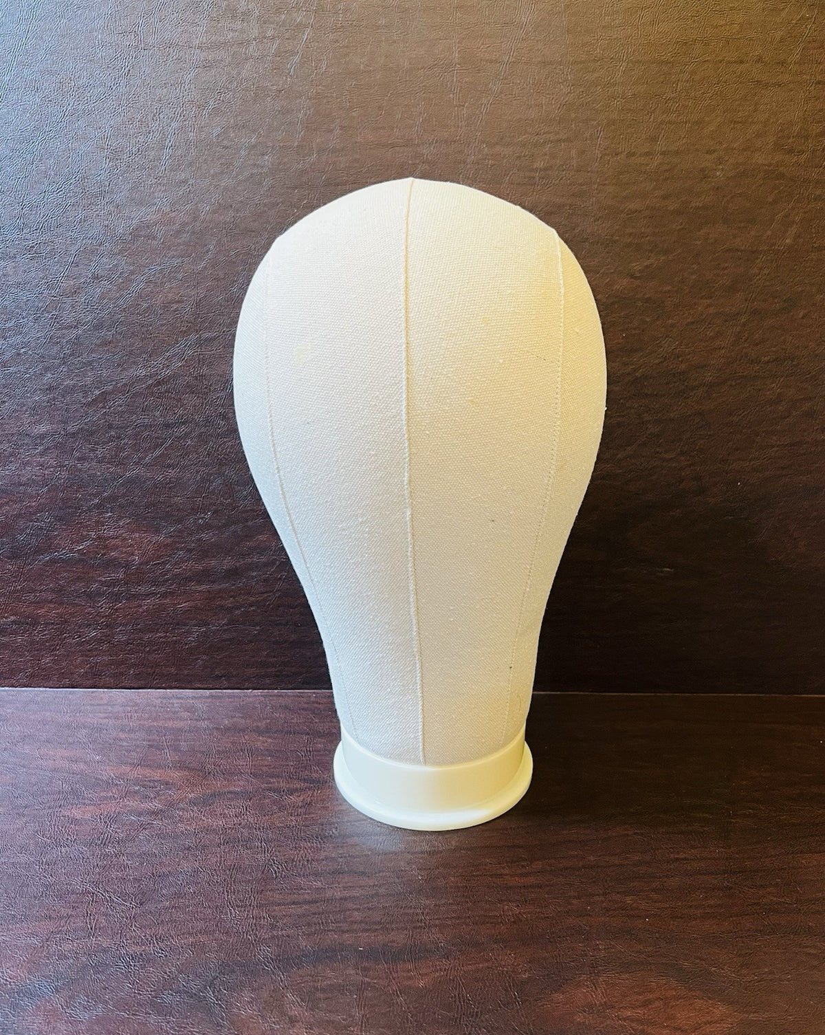 Canvas Mannequin Wig Head 23 Inch Pin-Enabled Display Head with Pins