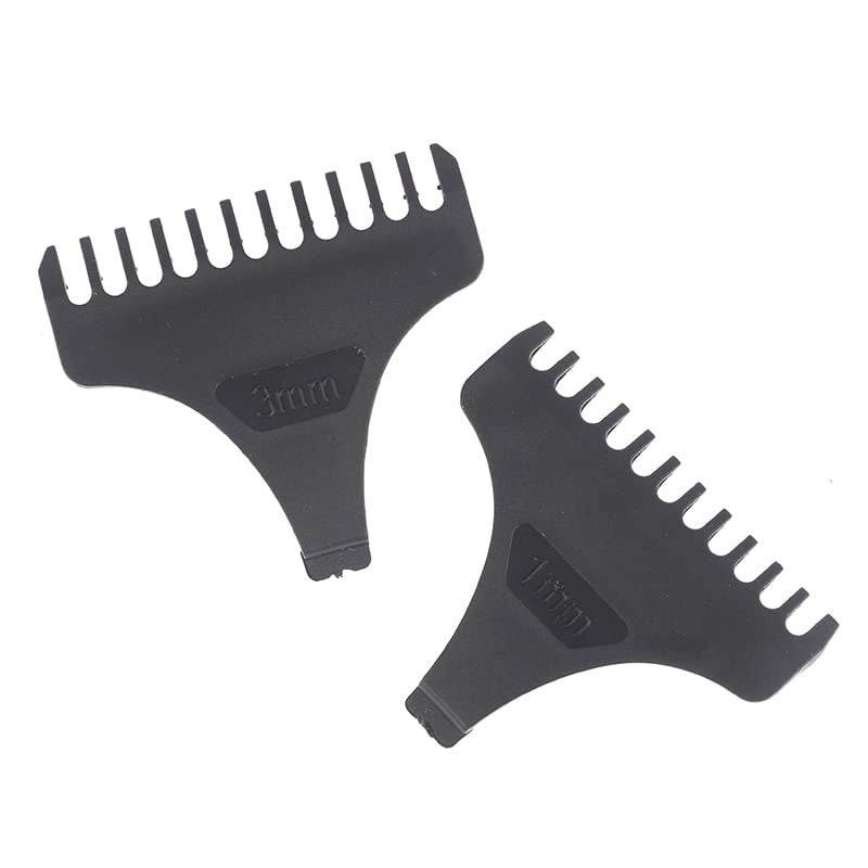 8 Pack Hair Clipper Guide Comb Set with 1mm, 2mm, 3mm Lengths and Protection Guard