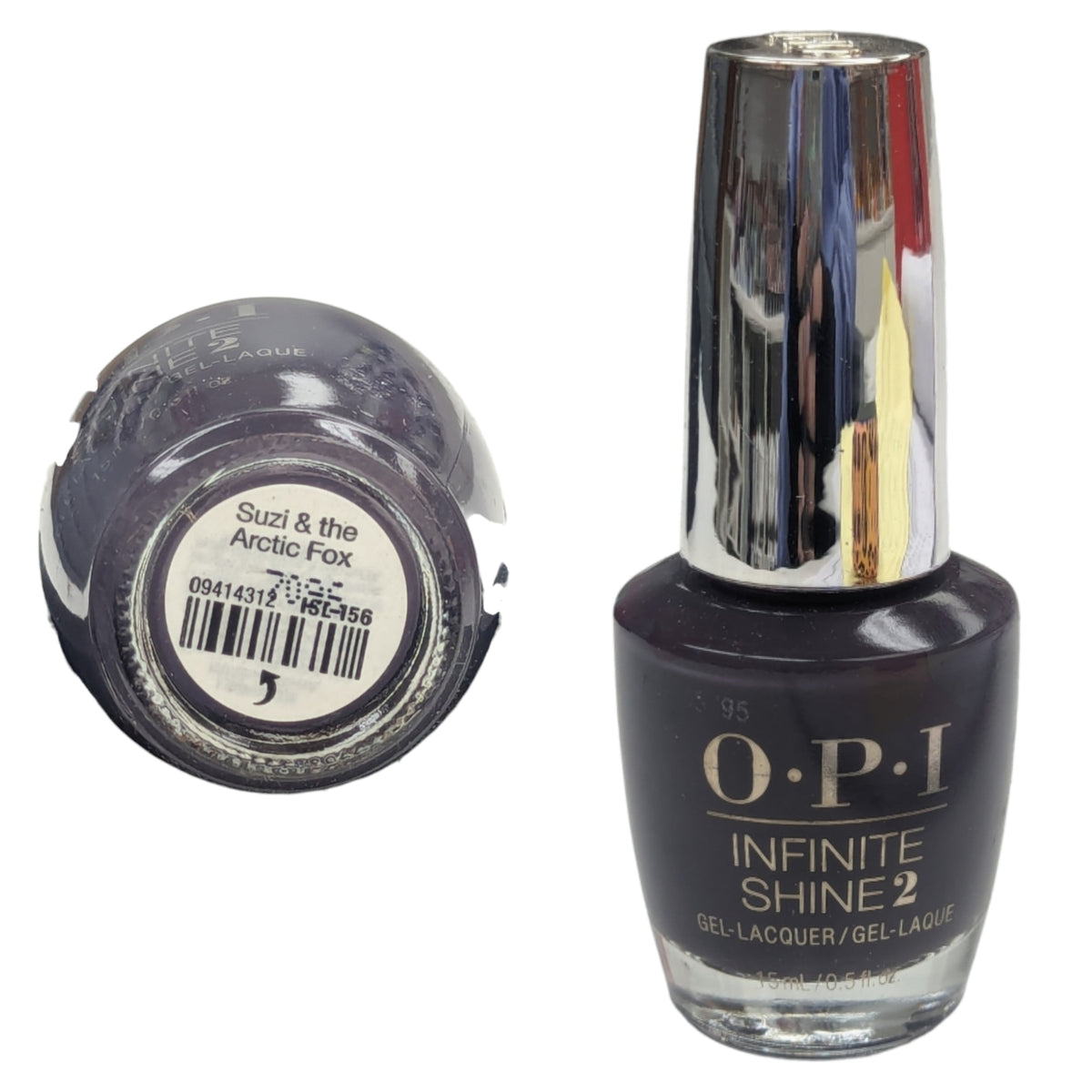 OPI Infinite Shine Nail Polish Suzi & the Arctic Fox 15mL - Discontinued Dark Purple Creme