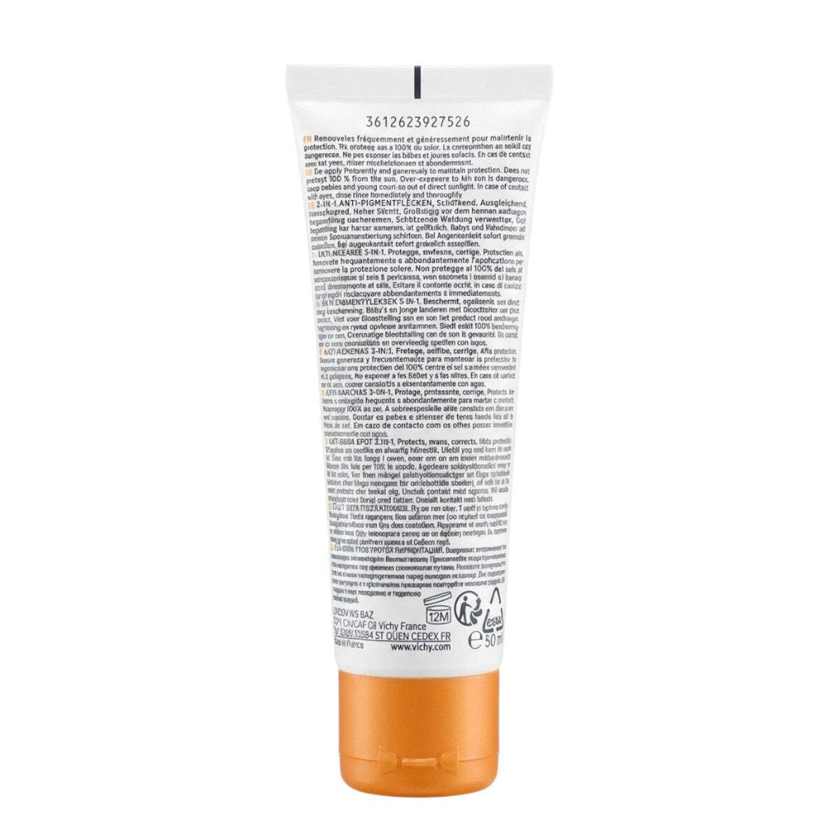 Vichy Capital Soleil SPF 50 Tinted Sun Protection with Dark Spot Care – 50ml