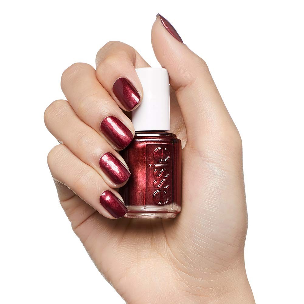 Essie Nail Polish, Glossy Finish, Wrapped In Rubies #628, 0.46 fl oz