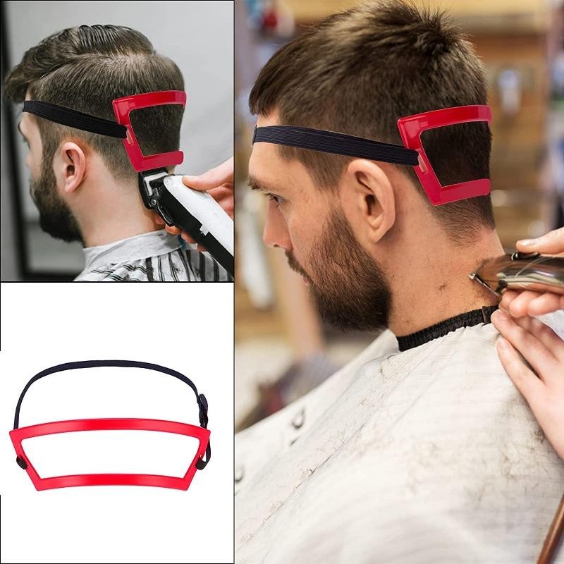 DIY Haircut Neck Line Guide Stencil Tool - Barber Styling Template Kit
