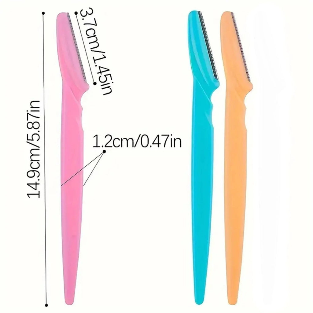 Eyebrow Razor Kit for Facial Hair Removal & Shaping - 40 Pieces