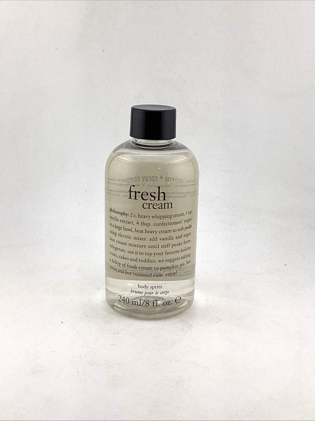 Philosophy Fresh Cream Body Mist 240ml - Moisturizing Scented Spray