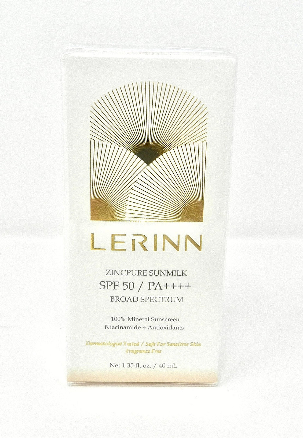Mineral Sunscreen SPF 50 PA++++ Broad Spectrum Sun Milk for Sensitive Skin 40mL