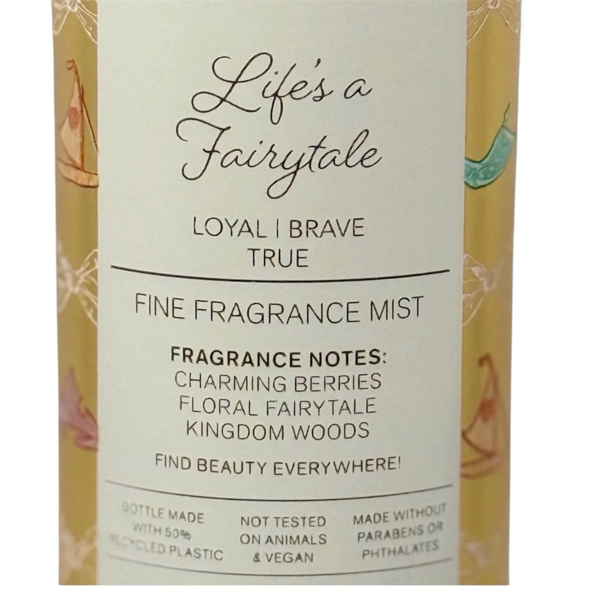 Set of 3 Princess Life’s A Fairytale Fragrance Mists 8oz Body Spray