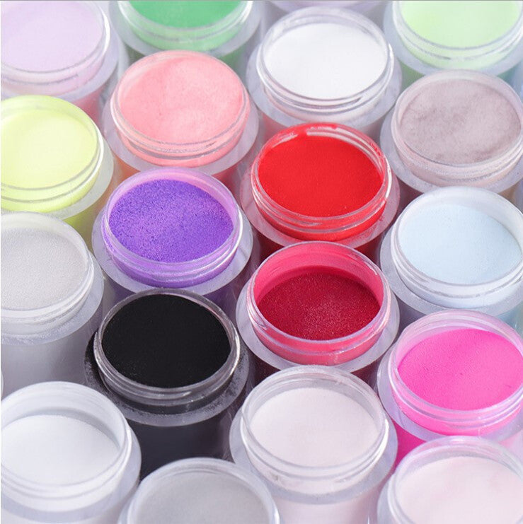 24-Color UV Gel Nail Polish Set - Builder & Art Nail Art Kit