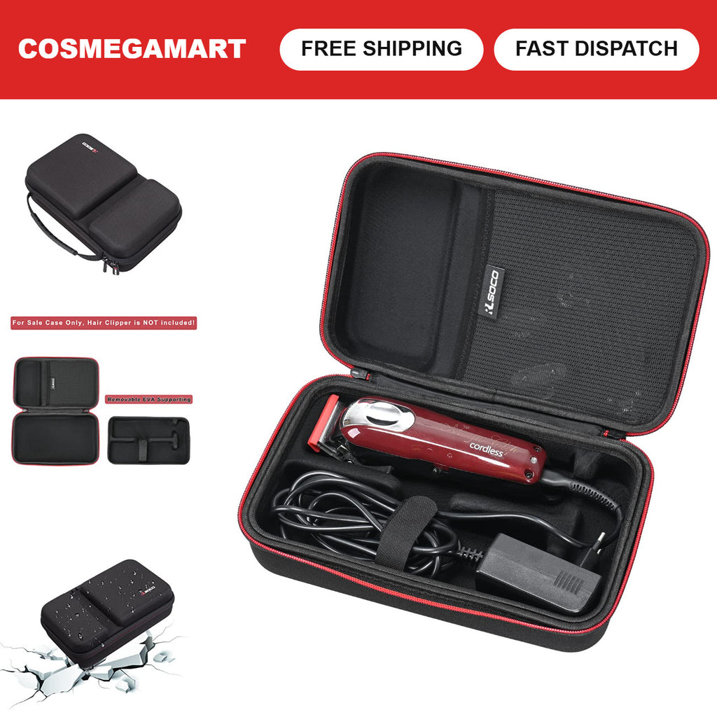 Haircutting Kit Case for Wahl 5 Star Magic Clip & Chrome Pro Clippers