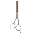 6-Inch Hair Thinning Shears - Adjustable Tension Barber Scissors